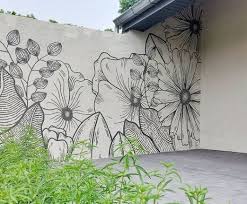 Garden Mural Ideas For Outdoor Walls