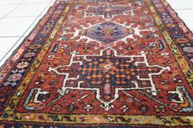 middle eastern handmade karajeh rug