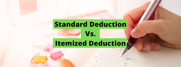 standard deduction vs itemized 2019