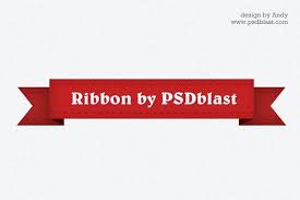 Ribon Red Ribbon Graphic Psd Psdblast Red Ribbon