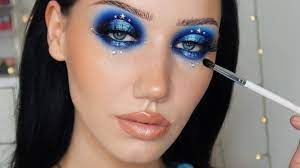 19 approaches to blue makeup that won t