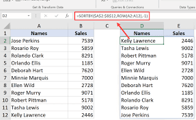 Flip Data In Excel Reverse Order Of