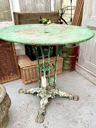 Garden Table Clawfoot Antiques