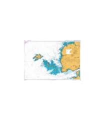 British Admiralty Nautical Chart 2675 English Channel