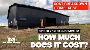 barndominium cost breakdown full