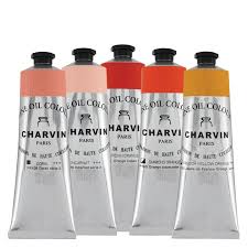 Charvin Fine Oil Colors Orangey Colors