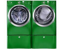 It features a front load washer with state of the art even for hotter climates, drying clothes outside in the sun can lead to color fading and fabric weakening. Rainbow Roundup The New Palette Of Colors For Washers Dryers Green Appliances Green Laundry Washer And Dryer