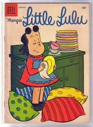 Marge's LITTLE LULU #102 Washing the Dishes! Dell Comic Book ~ VG/FN |  eBay