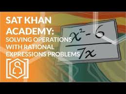 sat khan academy solving operations