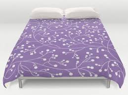 Lavender Duvet Fl Bed Cover Modern