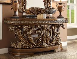 antique gold perfect brown console