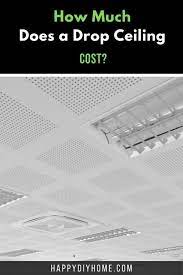 How Much Does A Drop Ceiling Cost