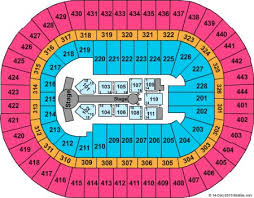 Anaheim Pond Seating Chart Acc Concert Seating Chart Rows