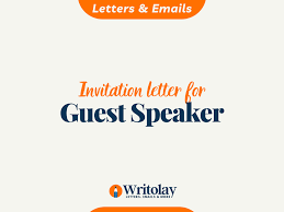 guest speaker invitation letter 5