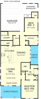 Exclusive Cozy 2 Bed Cottage Plan With