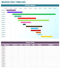 Timeline Action Plan Template Project Schedule Management