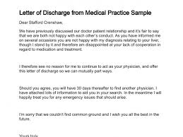 Letter Of Discharge