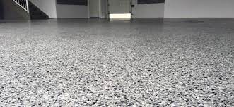 concrete flooring with epoxy