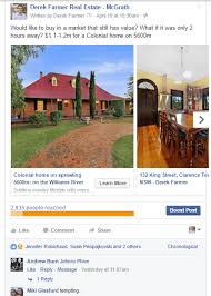 Facebook Ad Views For Individual Property Advertisement Clarence