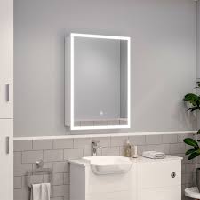 500x700mm led rim bathroom mirror
