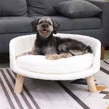 dog cat sofa bed couch pet chair wood