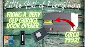 old stanley garage door opener