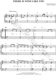 Your mercy flows like a river so wide, and healing comes from your hand. Lenny Leblanc There Is None Like You Sheet Music In F Major Download Print Sheet Music Piano Sheet Music Free Hymn Sheet Music