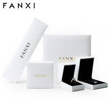 fanxi custom logo jewelry box with