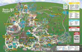 theme park and rides map busch
