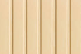 Wall With Yellow Vertical Siding Panels