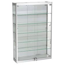 800mm Wide Wall Glass Display Case