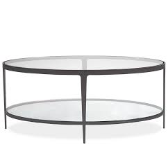 Clooney Oval Coffee Table Metal