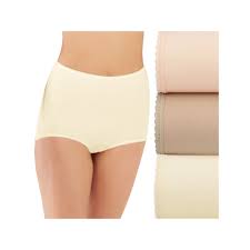 Bali Skimp Skamp 3 Pack Cotton Blend Brief Panty Dfa332