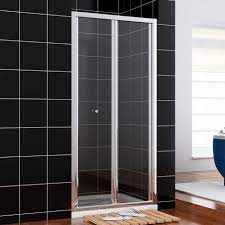Elegant Shower Door 860mm Bifold Shower