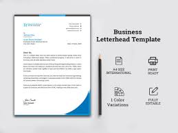 letterhead template business