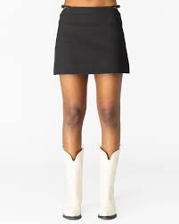 Ganni Women's Suiting Mini Skirt