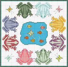 Freebie Frog Fantasy Embroiderbees Primary Hive