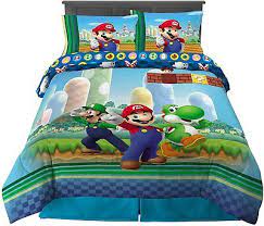 Super Mario Kids Full Bed Set