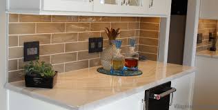 Backsplashes are a great way to add personality to a room. Long Tile Backsplash