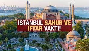 İstanbul İmsakiye 2021 Diyanet İmsakiye sahur saatleri ve iftar vakti -  DİNİ BİLGİLER Haberleri