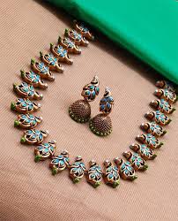 pea terracotta jewellery