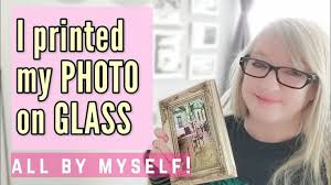 Easy Photo Print On Glass Using Craft