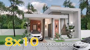 best small house designs 8x10 meter