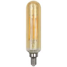 Consult our chart for equivalent watt vs. 60w Equivalent T6 E12 Amber Glass 5 5w Led Filament Bulb 78x67 Lamps Plus