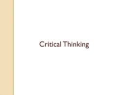 Why Critical Thinking mp    YouTube YouTube Melding the Nitty Gritty of Critical Thinking and Information Literacy  