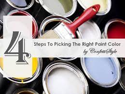 Four Steps To Picking The Right Paint