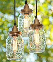 Make Mason Jar Outdoor Lamps