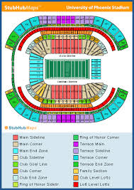 State Farm Stadium Mapa Asientos Imagenes Direcciones Y