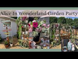 Alice In Wonderland Garden Party