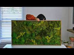 My First Preserved Moss Wall Piece And